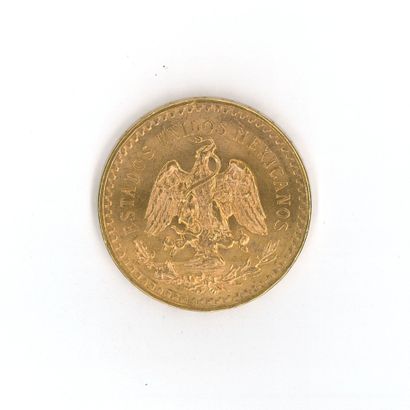 1 monnaie or : 50 Pesos Mexique 1821 - 1...