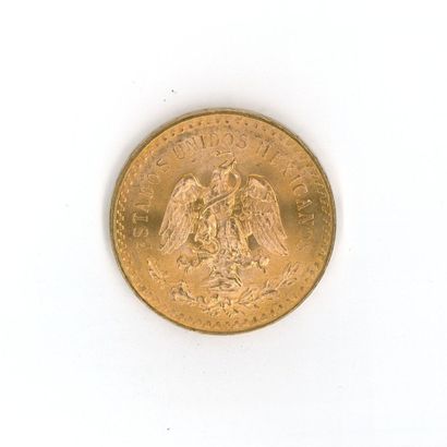 1 monnaie or : 50 Pesos Mexique 1821 - 1...
