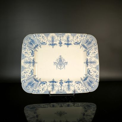 GIEN
Rectangular earthenware serving dish...
