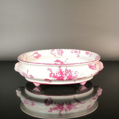 GIEN
Small oval earthenware planter in shades...