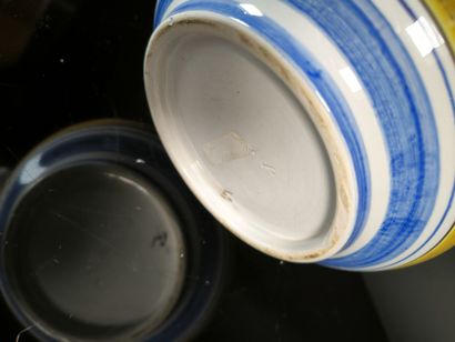 GIEN - attributed to
Polychrome earthenware...