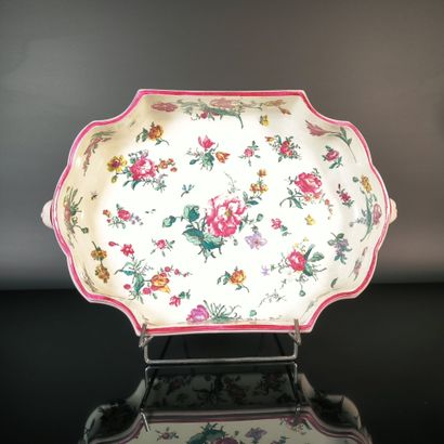 GIEN
Polychrome earthenware basin/planter,...