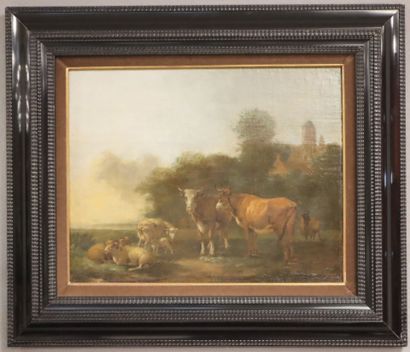 Albert Jansz. KLOMP (1625 - vers 1688)
Vaches...