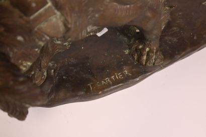 Thomas CARTIER (1879-1936)
Epagneul
Bronze...