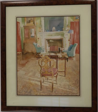 Two coasters: 
Richard ACKERMANN (1892–1968)...