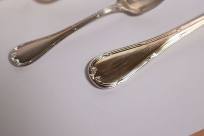 CHRISTOFLE 
Ménagère modèle 