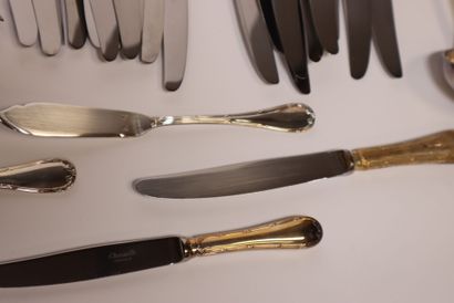 CHRISTOFLE 
Ménagère modèle 