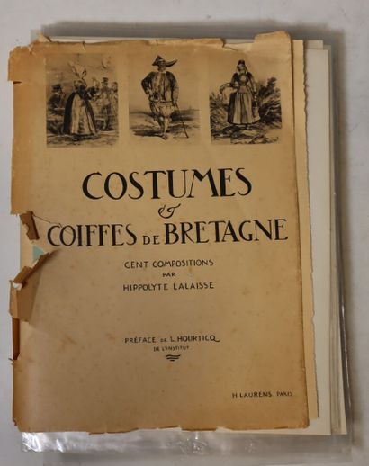 V. LHUER
 Le costume breton de 1900 jusqu'à...