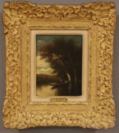 DUPRE (In the Style Of)
A Boat Near a Tree
Panel....