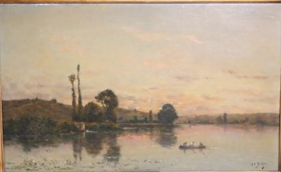 Hippolyte Camille DELPY (1842-1910)
Etang...