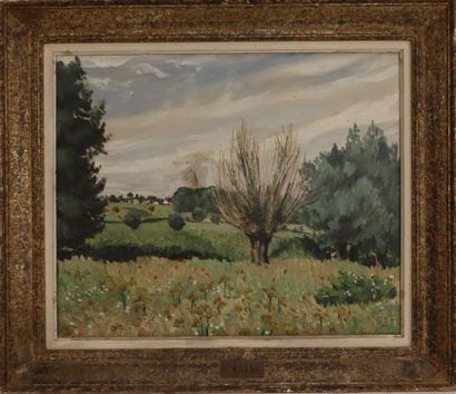 Tony Ricou (1912–1944)
Landscape with a Field...