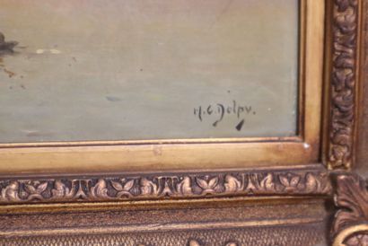 Hippolyte Camille DELPY (1842-1910)
Etang...