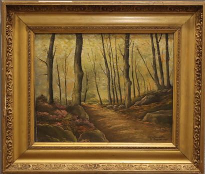 Ch. CLAIR
Fontaibleau, La Gorge aux loups,...