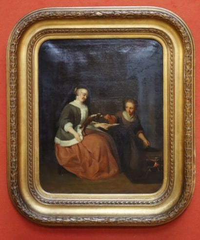 . Ecole hollandaise du XIXe siècle dans le...