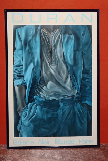 exhibition poster: Duran, Galerie Alain Blondel,...