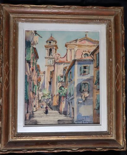 Georges CHAPPUIS (1920-2010)
Church street...