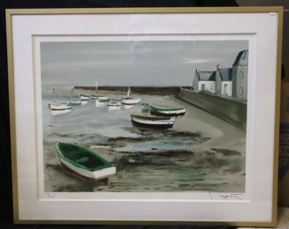 20th century school , signed Laporte 
Port...