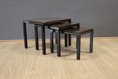 Pierre Vandel- Paris (Né en 1939)
Trois tables...