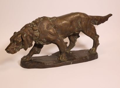 Thomas CARTIER (1879-1936)
Epagneul
Bronze...