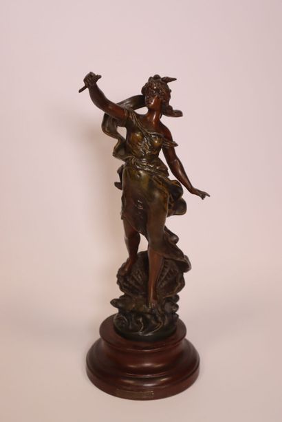 Regule sculpture by L & F Moreau
