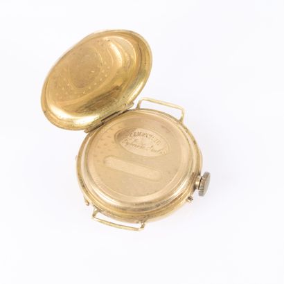 Women's rose gold watch bracelet; the dust...