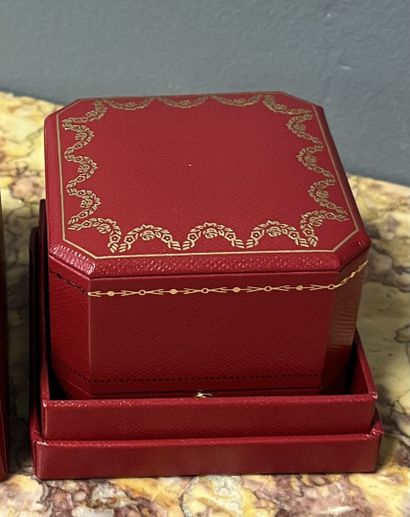 CARTIER 
bague Love en or gris (750/1000)
TDD...