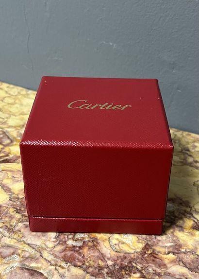 CARTIER 
bague Love en or gris (750/1000)
TDD...