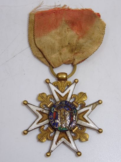 Croix de chevalier de Saint Louis. Epoque...