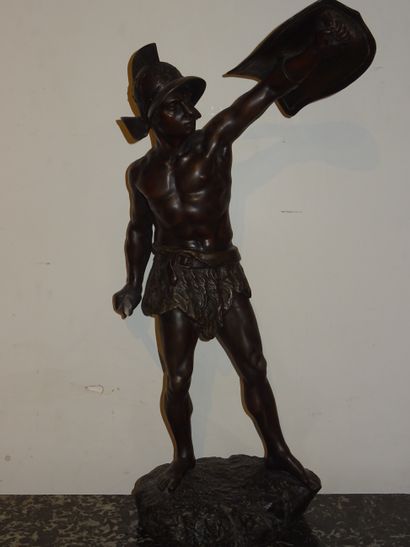 Georges OMERTH (act.1895-1925) : Le Gladiateur....