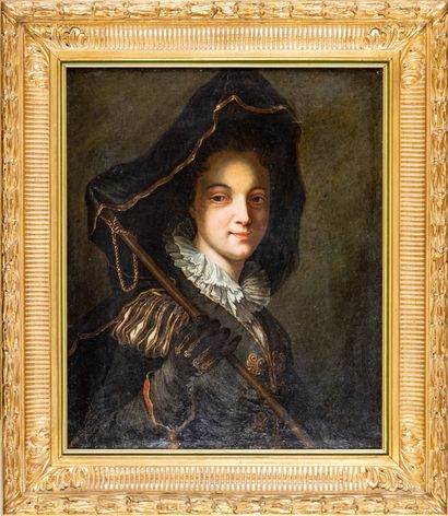 Suiveur de Jean Baptiste SANTERRE: Portrait...