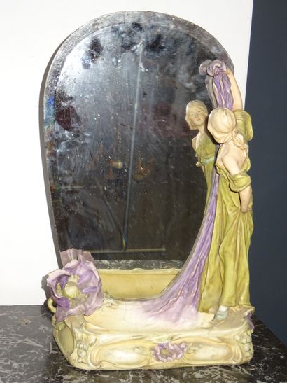 ROYAL DUX Bohème: Miroir de toilette en biscuit...