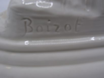 NAPLES, d'aprés Boizot : Sujet en porcelaine...