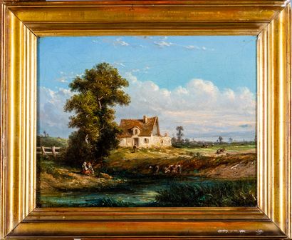 Alexandre DEFAUX (1826-1900), école de Barbizon...