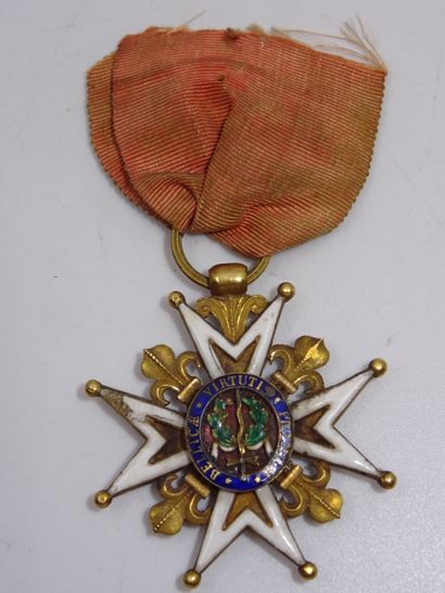 Croix de chevalier de Saint Louis. Epoque...