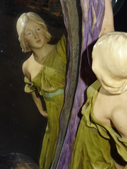 ROYAL DUX Bohème: Miroir de toilette en biscuit...