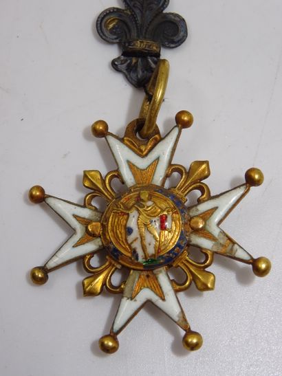 Croix de chevalier de l'ordre de saint Louis...