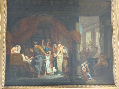 Gérard de LAIRESSE d'après: La mort de Germanicus....