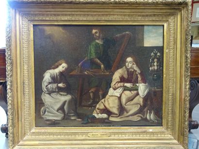 ZURBARAN (d'après), Ecole Espagnole XVIIe...