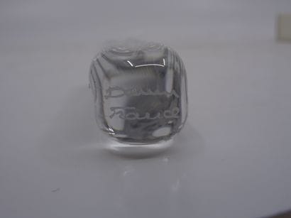 Cristal DAUM: Douze porte-couteaux en cristal...