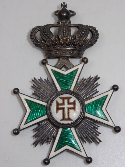 PORTUGAL: Ordre du Christ, en argent en partie...