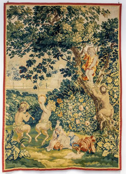 BRUXELLES: Belle tapisserie en laine 