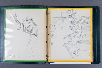 Robert PETIT LORRAINE (1920-2006): Carnet...