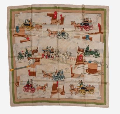 HERMES Paris


Carré en twill de soie imprimée,...