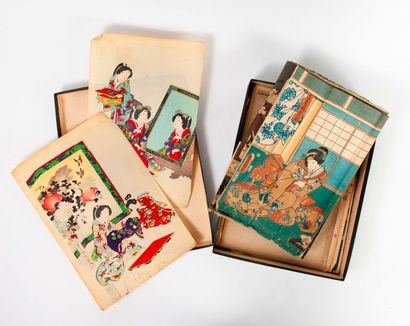 JAPON


Lot de 73 estampes principalement...