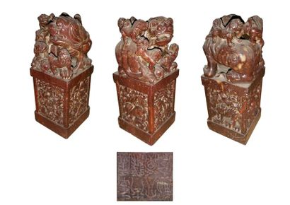 CHINE, XIXème-XXème siècles


Grand sceau...
