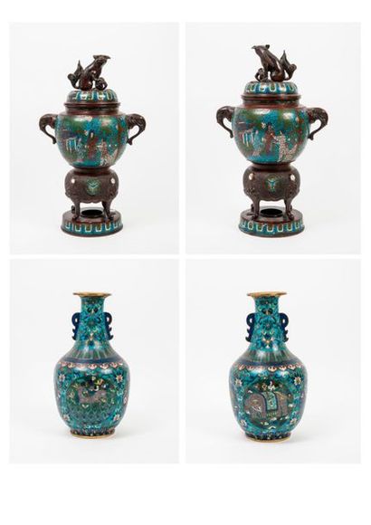 CHINE, début du XXème siècle


Paire de vases...
