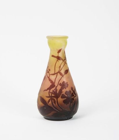 ÉTABLISSEMENTS GALLÉ


Vase piriforme à panse...