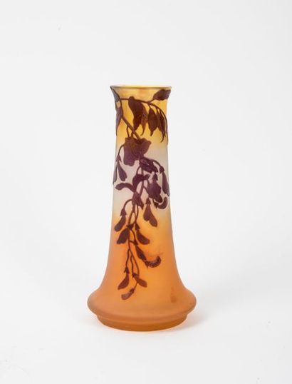 ÉTABLISSEMENTS GALLÉ


Vase tronconique à...