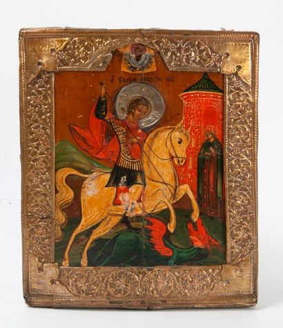 RUSSIE, fin du XIXème siècle


Icône. 

Saint...