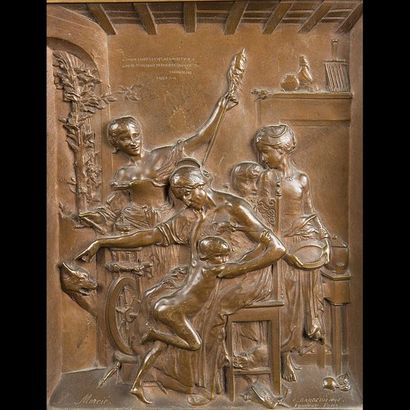 D'après Antonin MERCIÉ (1845-1916)


Le Loup,...